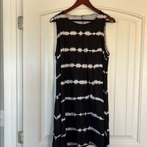 Tye Dye Stretchy Dress pockets XL